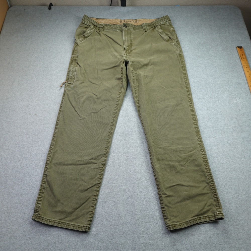 Legendary Outfitters Pants Mens 36x30 Green Straight Carpenter Utility 36x28
